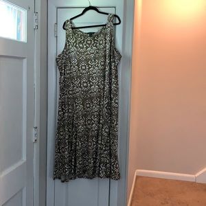 RALPH LAUREN 3X below the knee dress